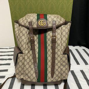 Gucci Ophidia Medium Backpack-GG Supreme *New